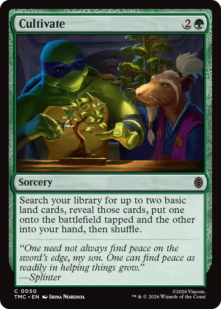 Cultivate [Teenage Mutant Ninja Turtles Commander] | Boutique FDB TCG