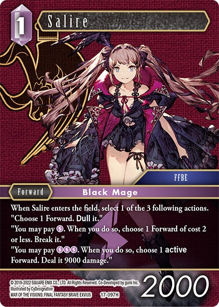 Salire [Rebellion's Call] | Boutique FDB TCG