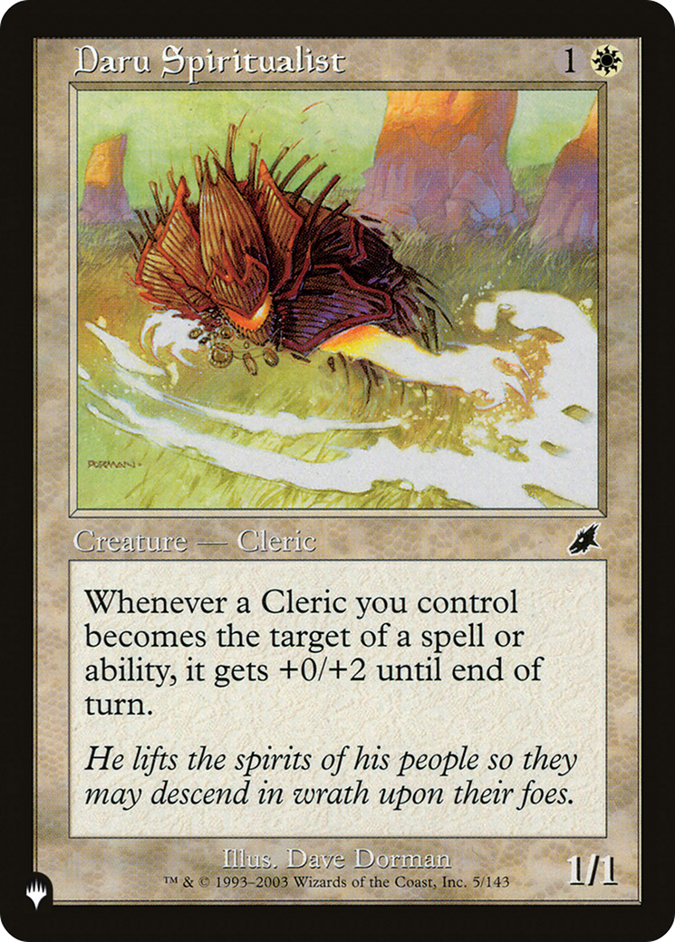 Daru Spiritualist [The List Reprints] | Boutique FDB TCG