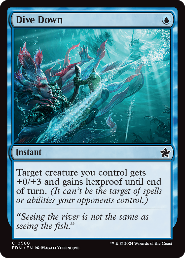 Dive Down [Foundations] | Boutique FDB TCG