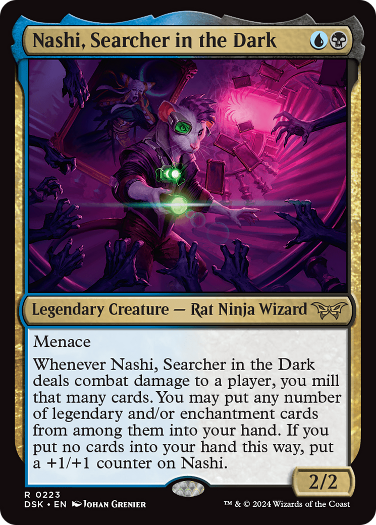 Nashi, Searcher in the Dark [Duskmourn: House of Horror] | Boutique FDB TCG