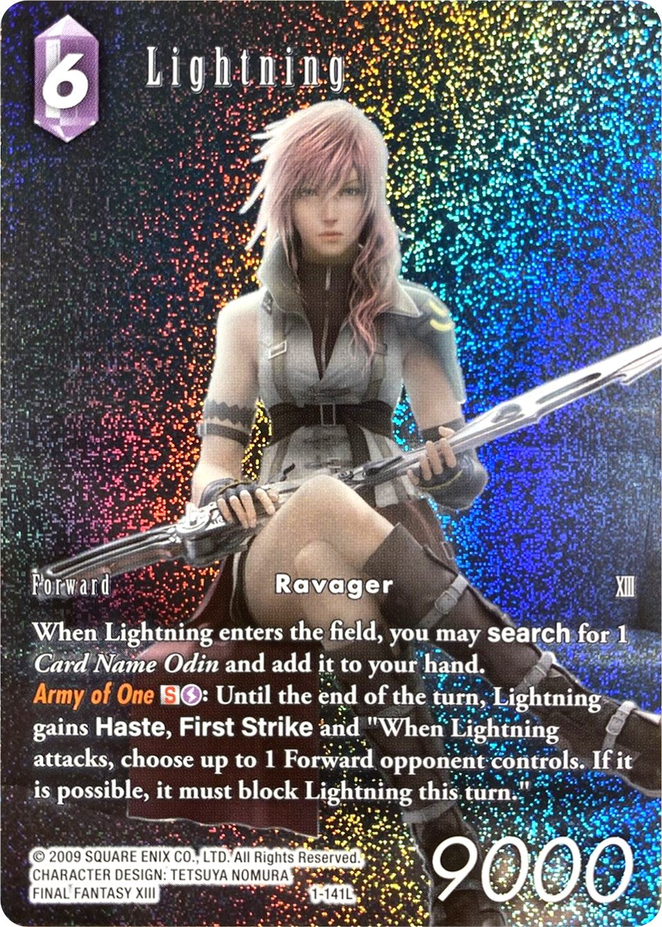 Lightning (Full Art Reprint) [Emissaries of Light] | Boutique FDB TCG