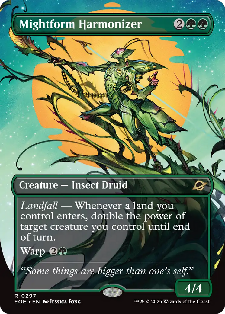 Mightform Harmonizer (Borderless) [Edge of Eternities] | Boutique FDB TCG