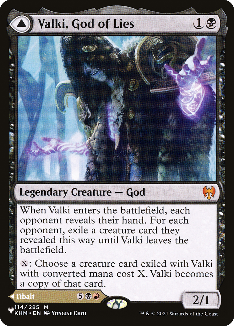 Valki, God of Lies // Tibalt, Cosmic Impostor [Secret Lair: From Cute to Brute] | Boutique FDB TCG