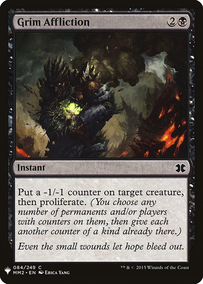 Grim Affliction [Mystery Booster] | Boutique FDB TCG