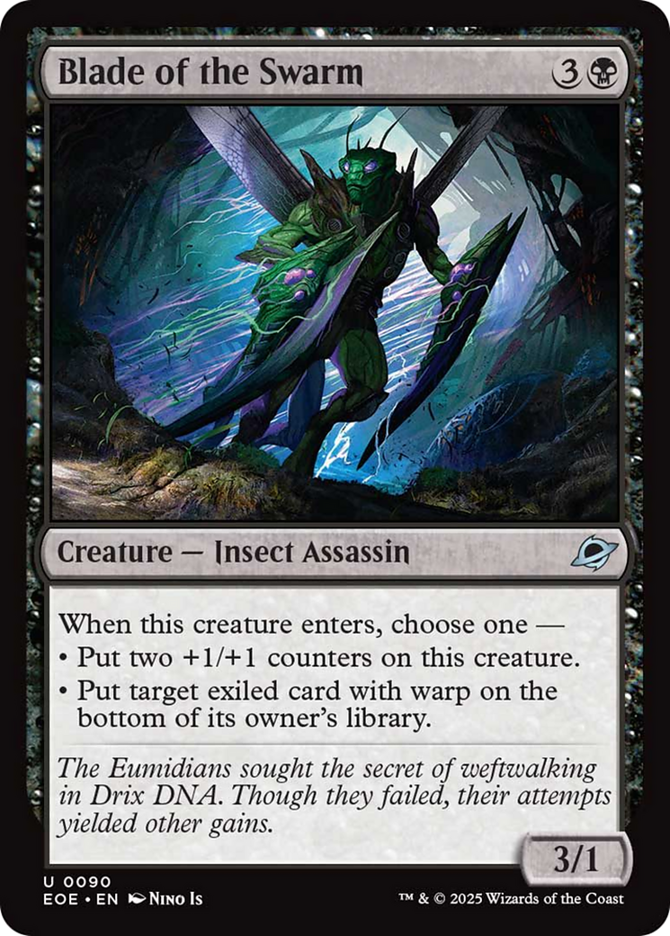 Blade of the Swarm [Edge of Eternities] | Boutique FDB TCG