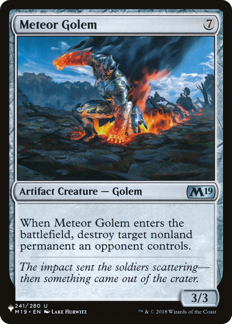 Meteor Golem [Secret Lair: From Cute to Brute] | Boutique FDB TCG