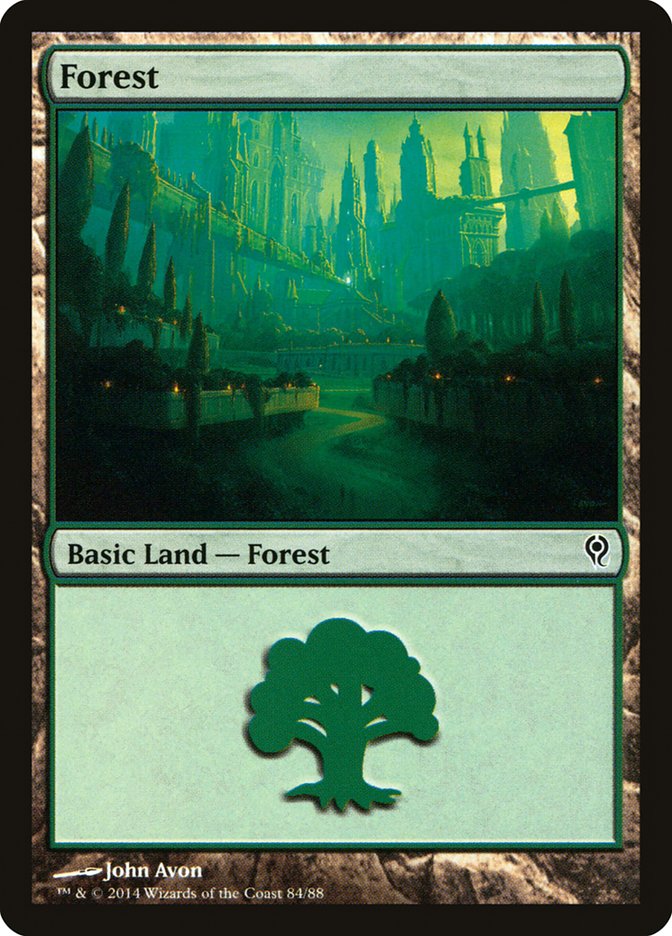 Forest (84) [Duel Decks: Jace vs. Vraska] | Boutique FDB TCG