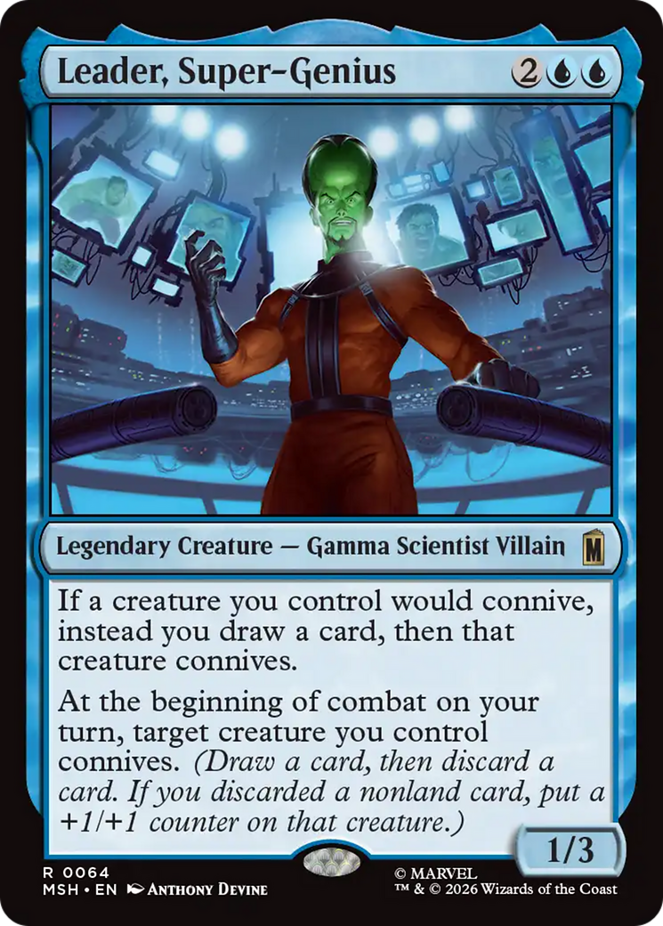 Leader, Super-Genius [Marvel Super Heroes] | Boutique FDB TCG