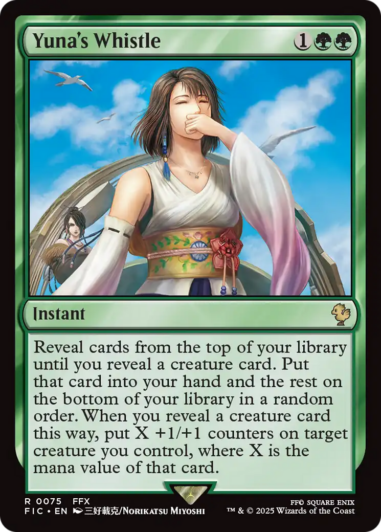 Yuna's Whistle [FINAL FANTASY Commander] | Boutique FDB TCG