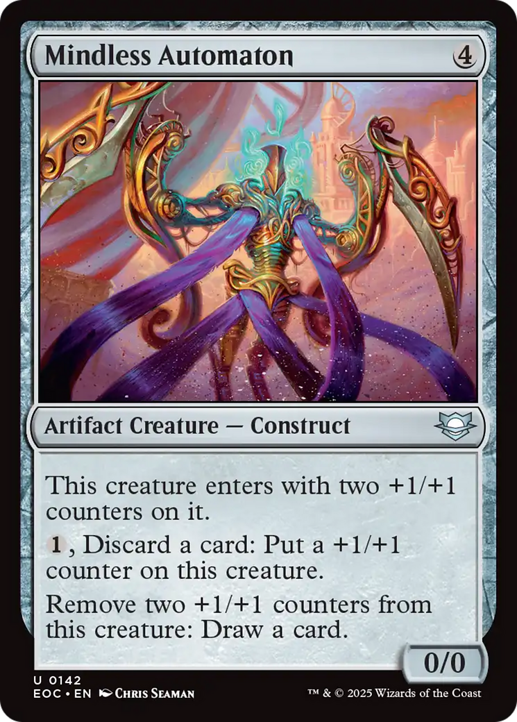 Mindless Automaton [Edge of Eternities Commander] | Boutique FDB TCG