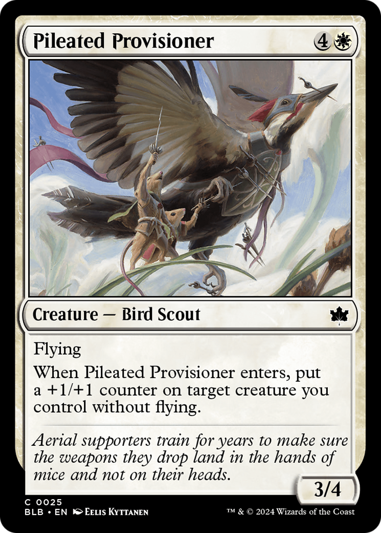 Pileated Provisioner [Bloomburrow] | Boutique FDB TCG