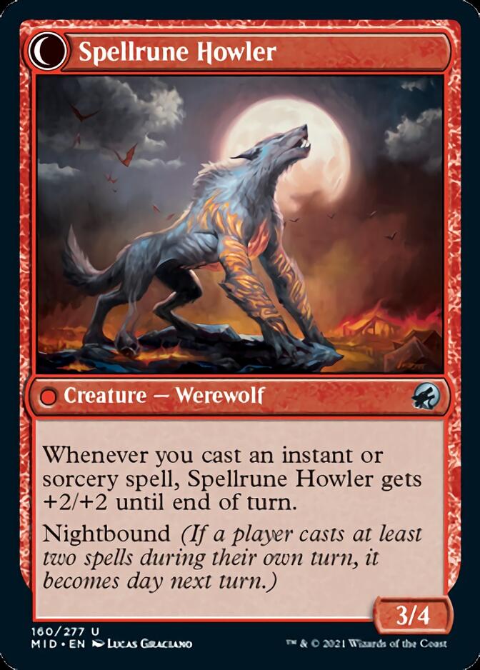 Spellrune Painter // Spellrune Howler [Innistrad: Midnight Hunt] | Boutique FDB TCG
