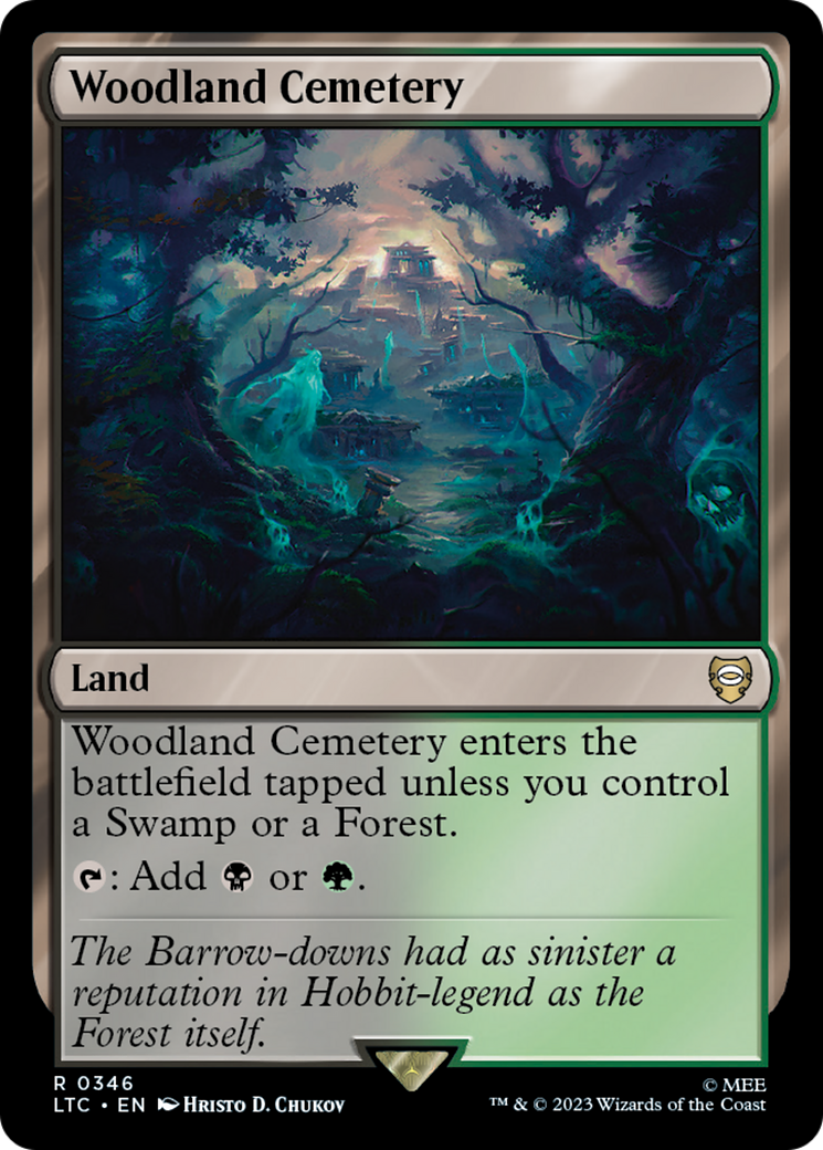 Woodland Cemetery [The Lord of the Rings: Tales of Middle-Earth Commander] | Boutique FDB TCG