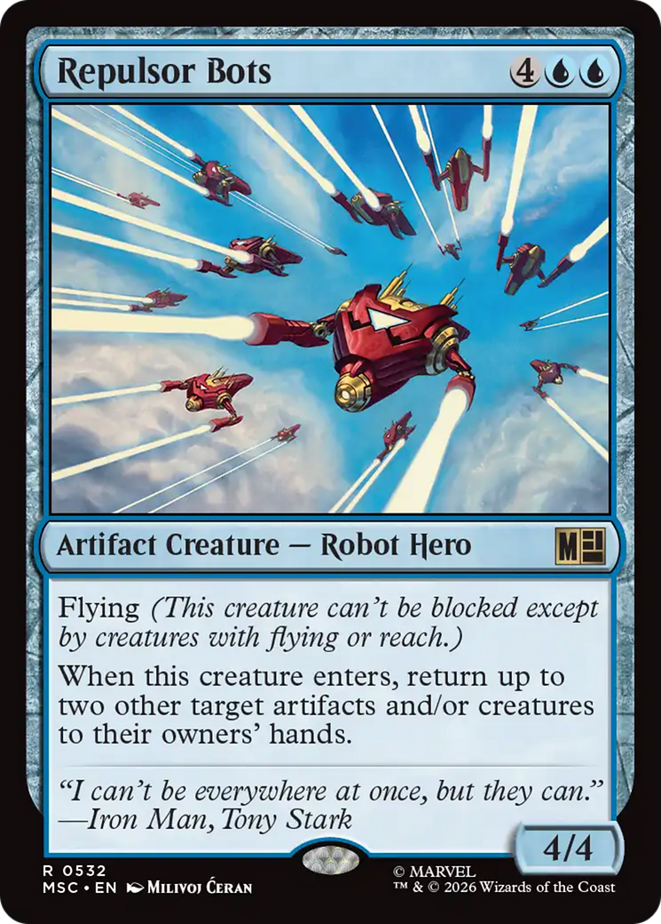 Repulsor Bots [Marvel Super Heroes Commander] | Boutique FDB TCG