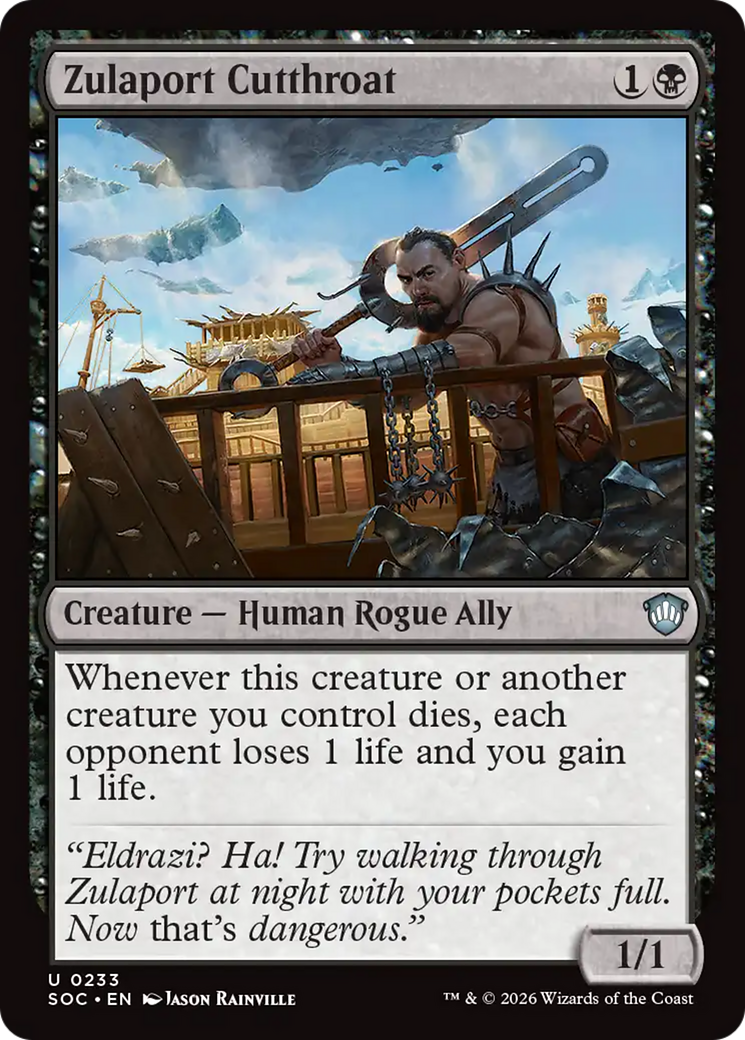 Zulaport Cutthroat [Secrets of Strixhaven Commander] | Boutique FDB TCG