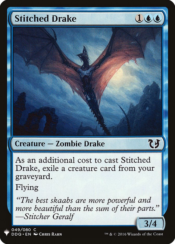 Stitched Drake [Mystery Booster] | Boutique FDB TCG