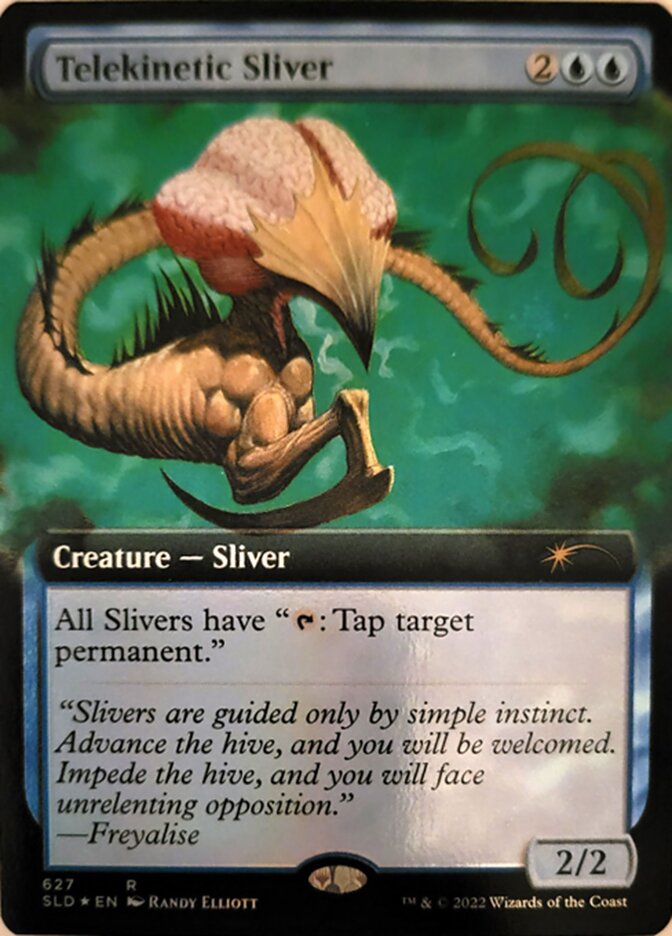 Telekinetic Sliver (Extended Art) [Secret Lair Drop Promos] | Boutique FDB TCG