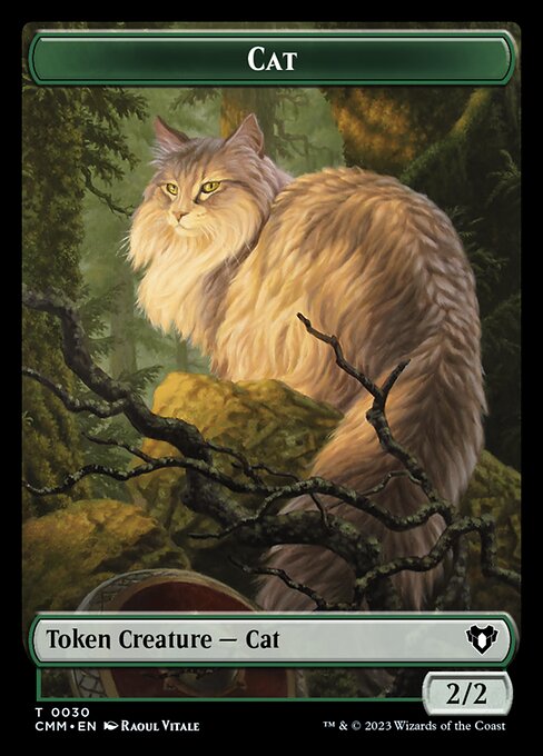 Eldrazi // Cat (0030) Double-Sided Token [Commander Masters Tokens] | Boutique FDB TCG