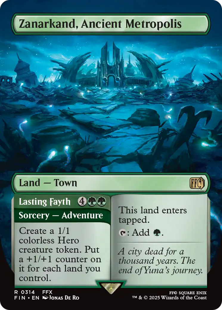 Zanarkand, Ancient Metropolis (Borderless) [FINAL FANTASY] | Boutique FDB TCG