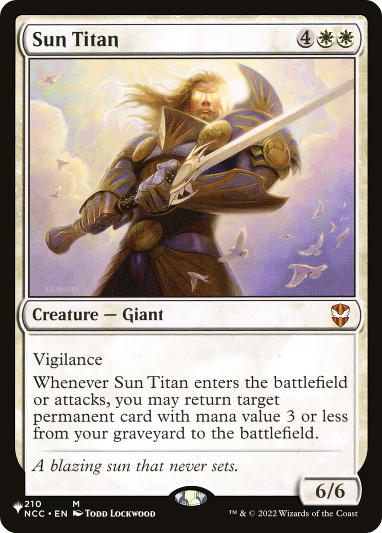 Sun Titan (NCC) [The List] | Boutique FDB TCG