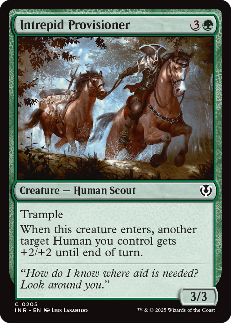 Intrepid Provisioner [Innistrad Remastered] | Boutique FDB TCG