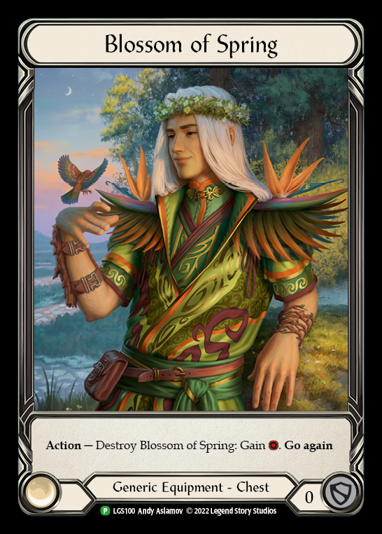 Blossom of Spring [LGS100] (Promo)  Cold Foil | Boutique FDB TCG