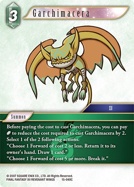 Garchimacera [Crystal Dominion] | Boutique FDB TCG