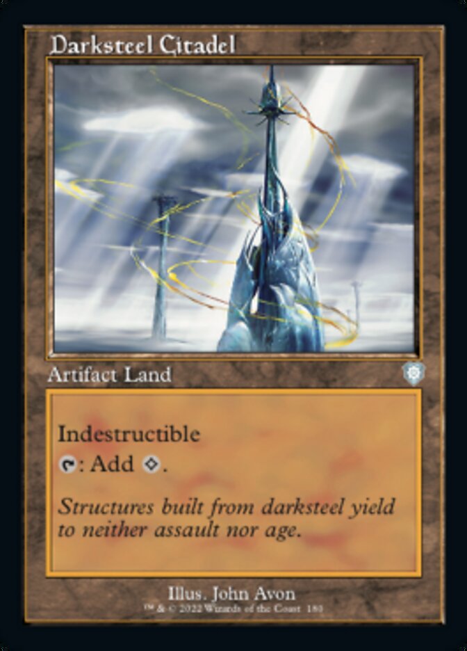 Darksteel Citadel (Retro) [The Brothers' War Commander] | Boutique FDB TCG