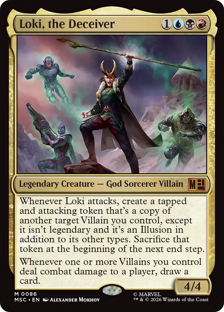 Loki, the Deceiver [Marvel Super Heroes Commander] | Boutique FDB TCG