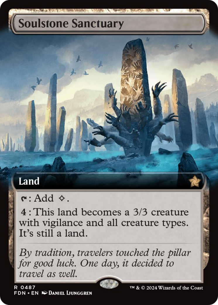 Soulstone Sanctuary (Extended Art) [Foundations] | Boutique FDB TCG