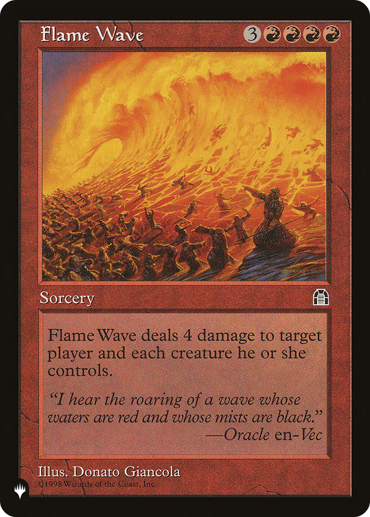 Flame Wave [The List Reprints] | Boutique FDB TCG