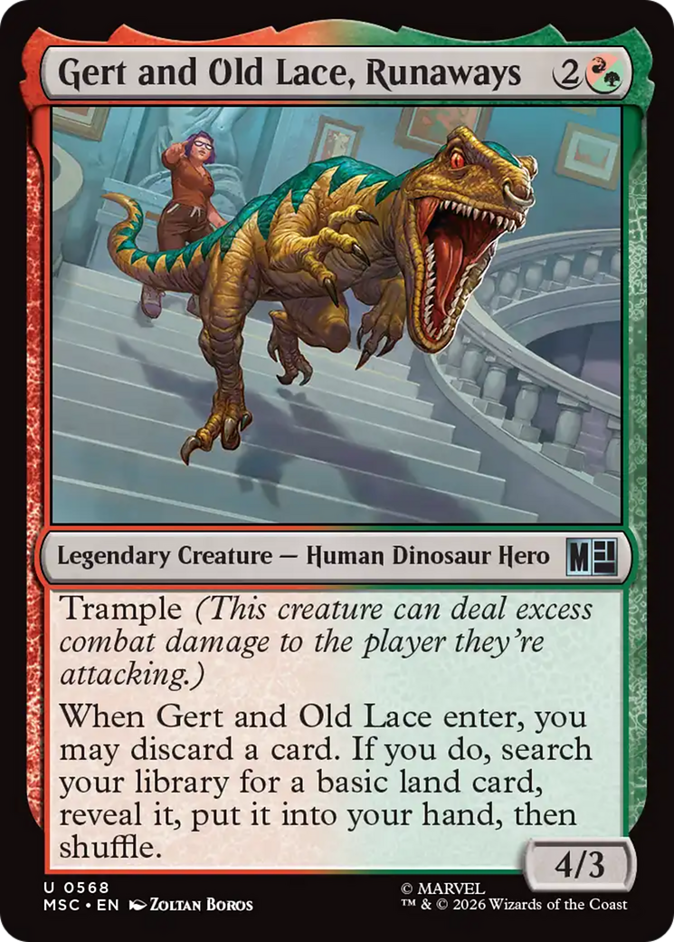 Gert and Old Lace, Runaways [Marvel Super Heroes] | Boutique FDB TCG
