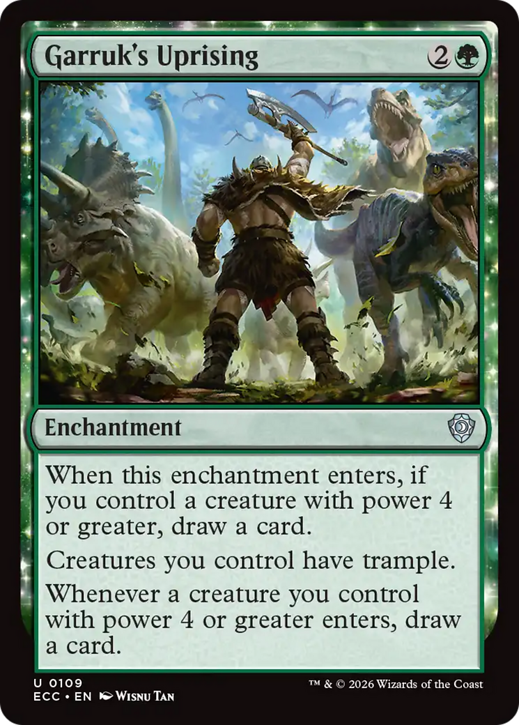 Garruk's Uprising [Lorwyn Eclipsed Commander] | Boutique FDB TCG