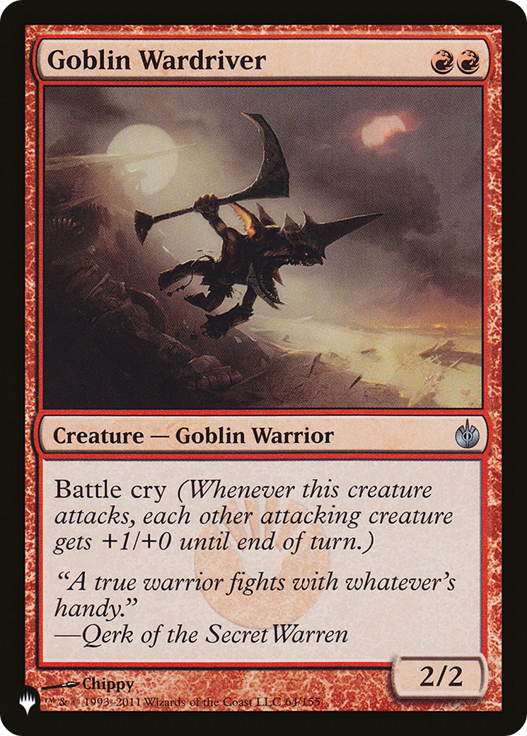 Goblin Wardriver [The List Reprints] | Boutique FDB TCG