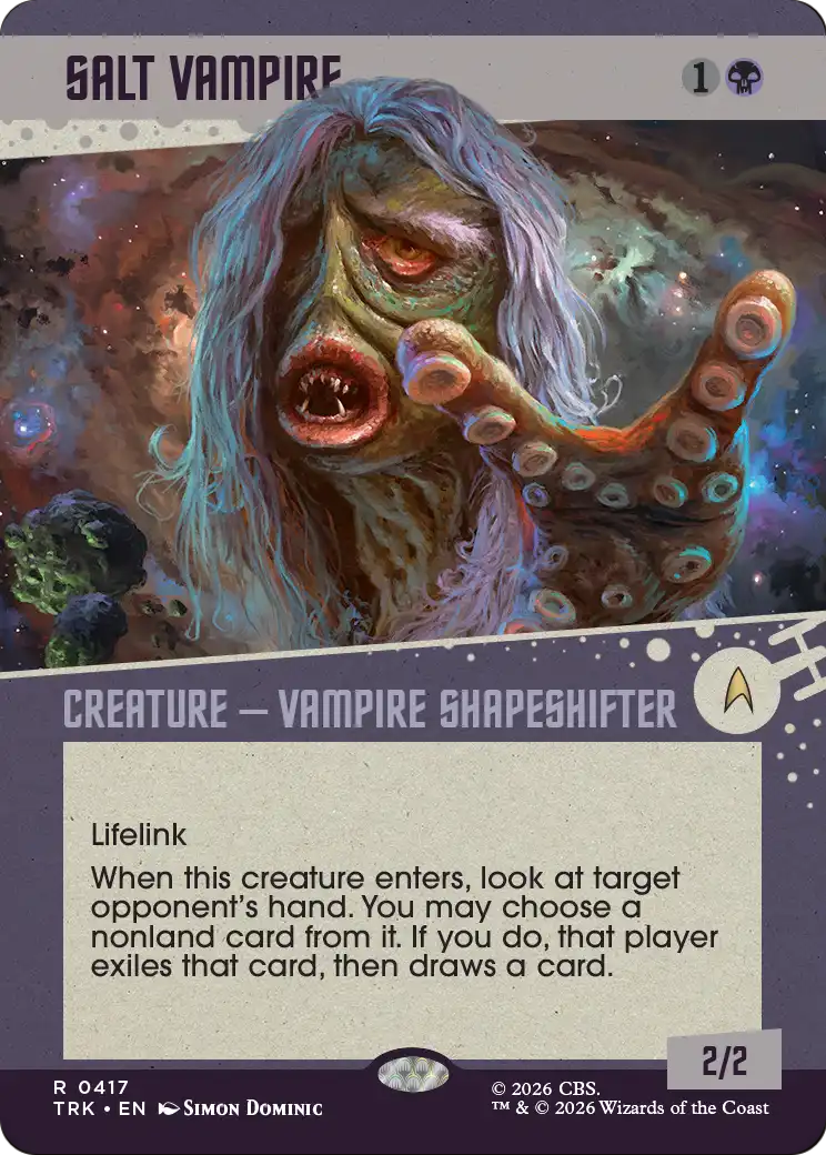 Salt Vampire (Showcase) [Star Trek] | Boutique FDB TCG