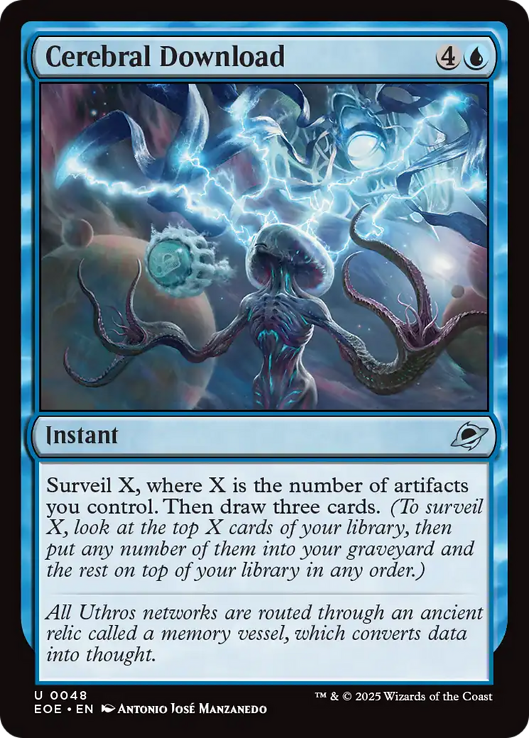Cerebral Download [Edge of Eternities] | Boutique FDB TCG