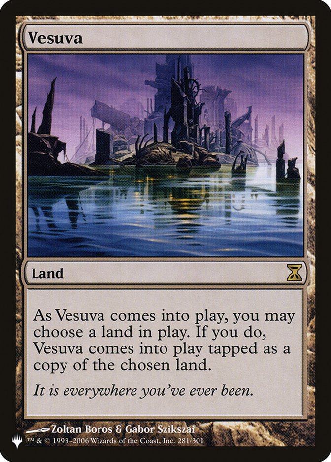 Vesuva [The List] | Boutique FDB TCG