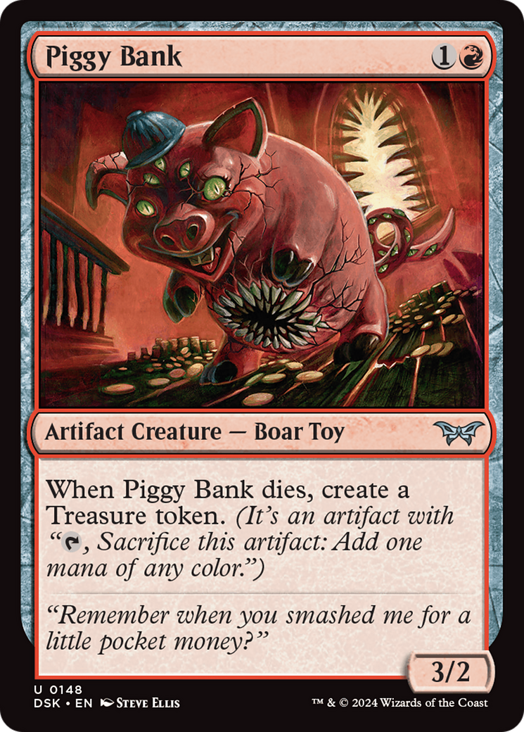 Piggy Bank [Duskmourn: House of Horror] | Boutique FDB TCG