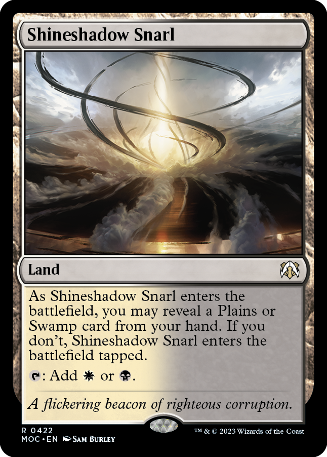 Shineshadow Snarl [March of the Machine Commander] | Boutique FDB TCG