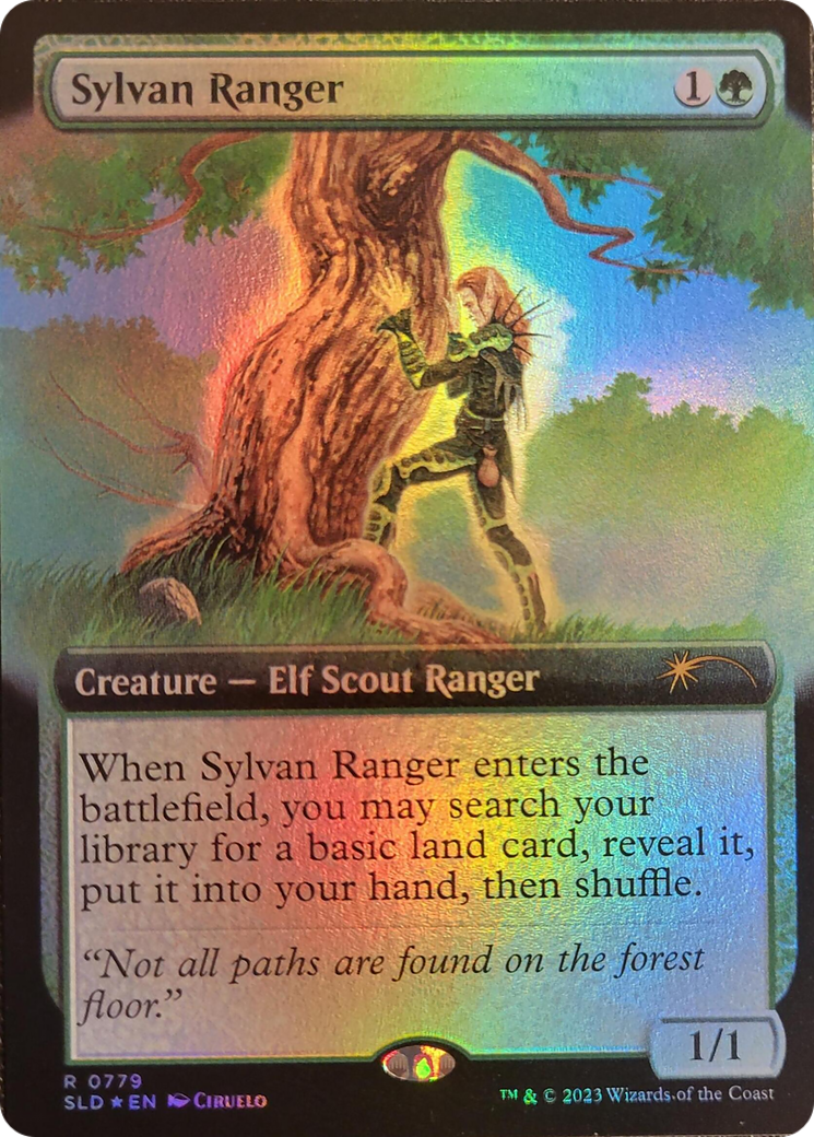 Sylvan Ranger (Extended Art) [Secret Lair Drop Series] | Boutique FDB TCG