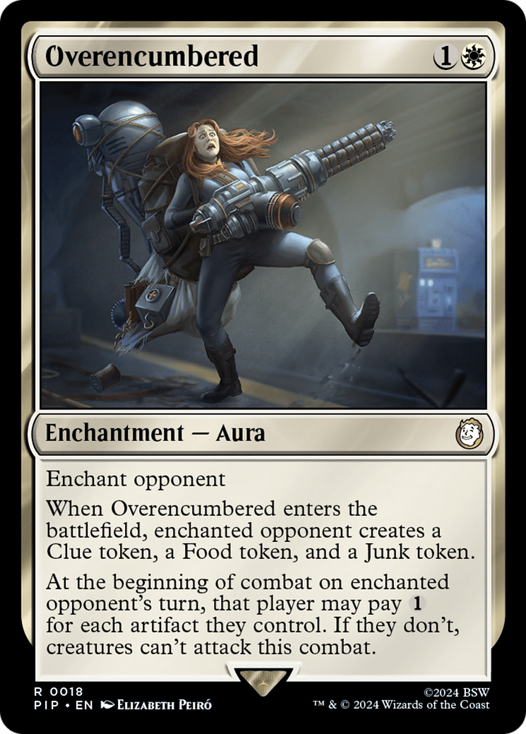 Overencumbered [Fallout] | Boutique FDB TCG