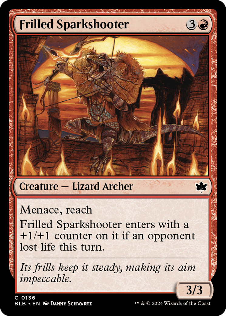 Frilled Sparkshooter [Bloomburrow] | Boutique FDB TCG