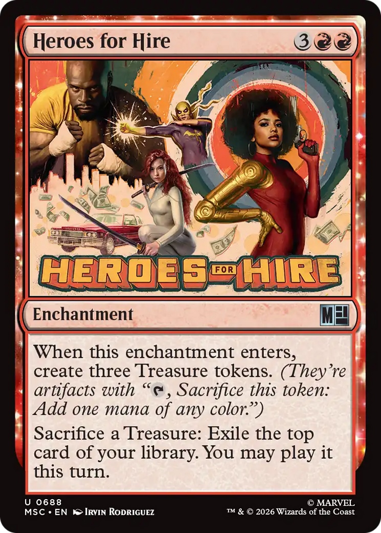 Heroes for Hire [Marvel Super Heroes Commander] | Boutique FDB TCG