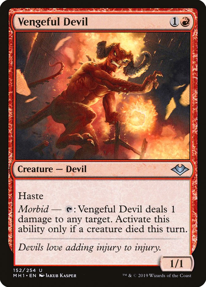 Vengeful Devil [Modern Horizons] | Boutique FDB TCG