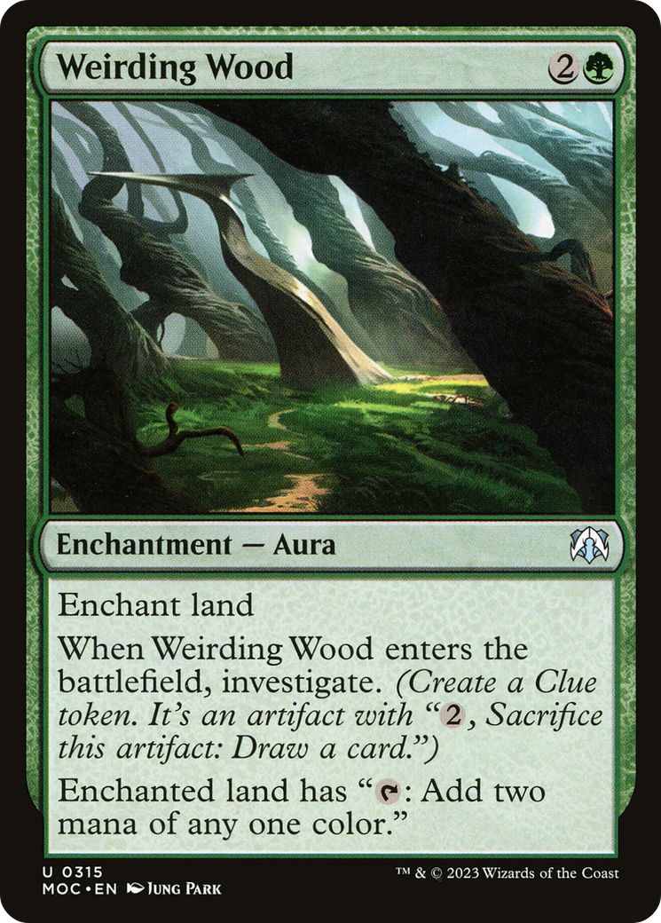 Weirding Wood [March of the Machine Commander] | Boutique FDB TCG
