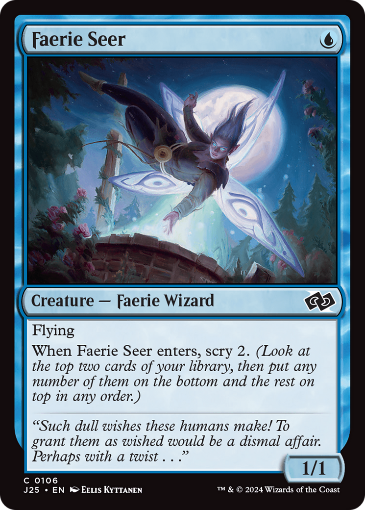 Faerie Seer [Foundations Jumpstart] | Boutique FDB TCG