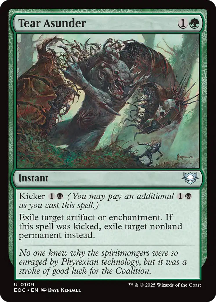 Tear Asunder [Edge of Eternities Commander] | Boutique FDB TCG