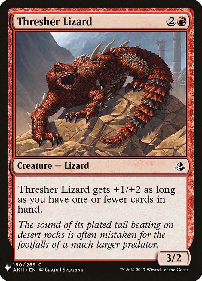 Thresher Lizard [Mystery Booster] | Boutique FDB TCG