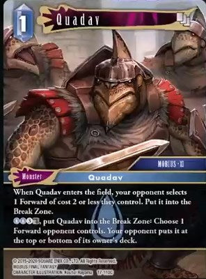 Quadav [Rebellion's Call] | Boutique FDB TCG